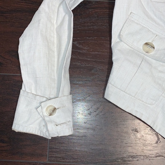 100% Linen Cabi Blazer, sz Small. - Picture 5 of 9